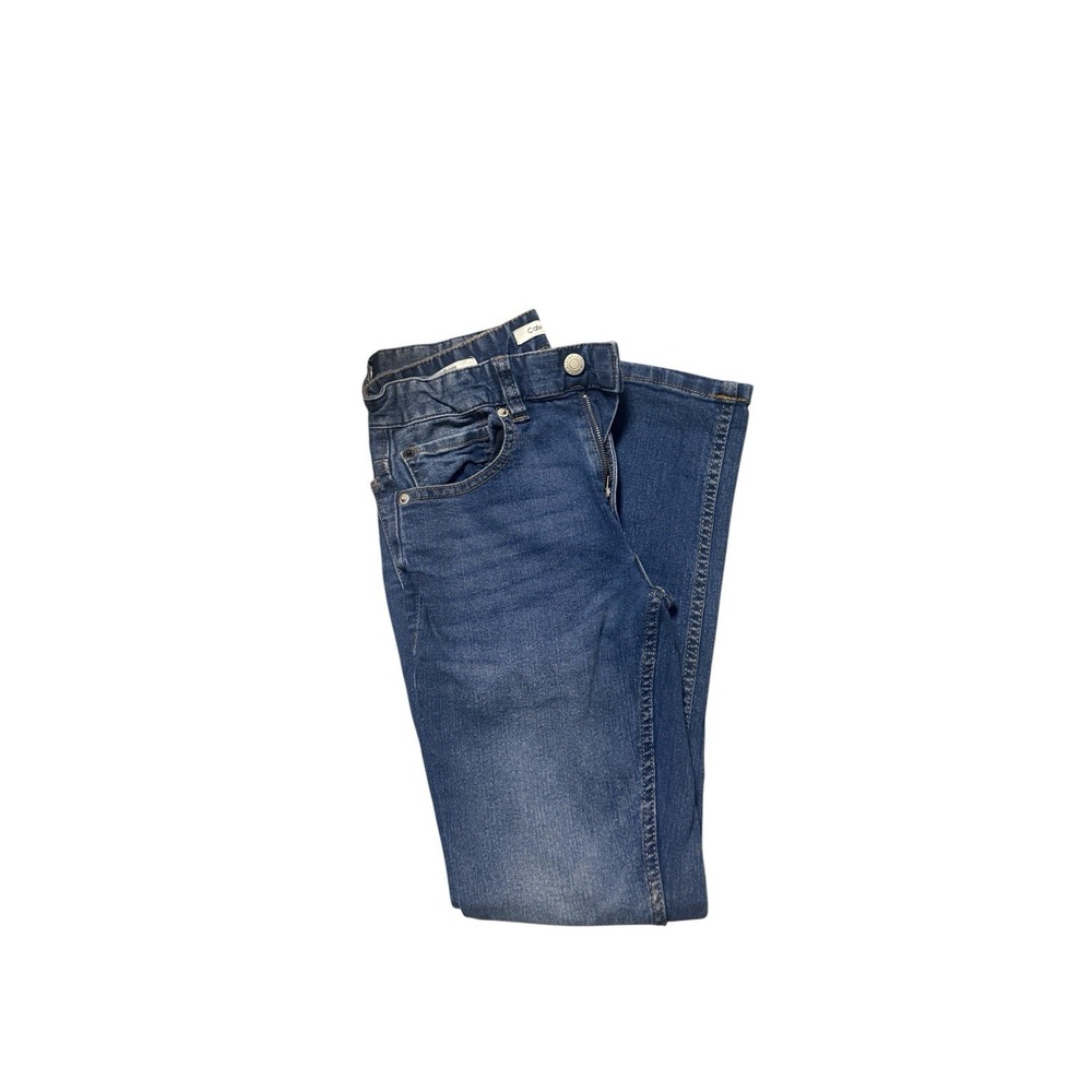 Boys Calvinβ Klein Skinny Jeans Size 12 Dark Wash Stretch Denim Trendy Fit